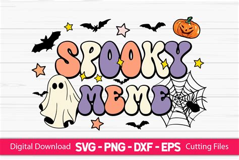 Spooky Meme Graphic By CraftartSVG Creative Fabrica