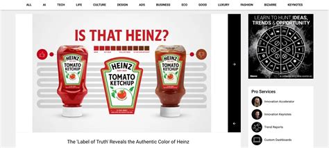 Heinz Fights Against Fake Ketchup With Colour Code