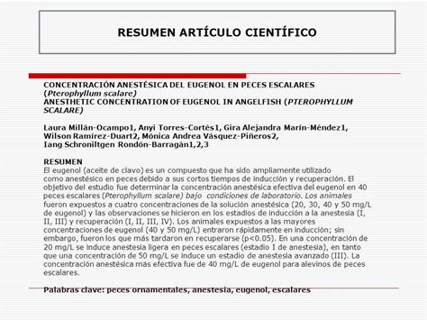 Ejemplos De Lectura Critica De Un Articulo Cientifico Opciones De Ejemplo