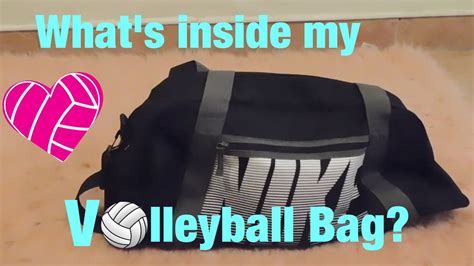 What S Inside My Volleyball Bag YouTube