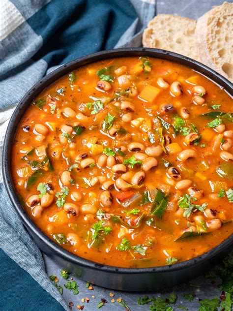 Black Eyed Pea Soup Vegan Cocotte