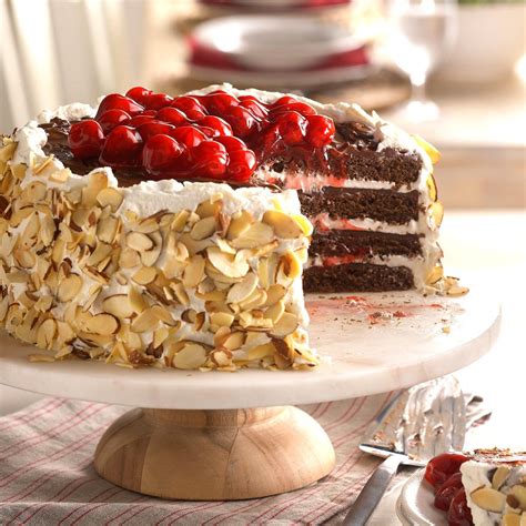 Black Forest Chocolate Torte Recipe How To Make It Taste Of Home