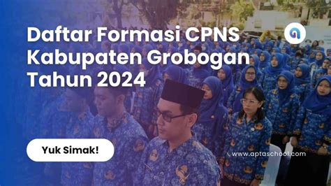 Formasi CPNS Pemerintah Kabupaten Grobogan Tahun 2024 Bimbel Online