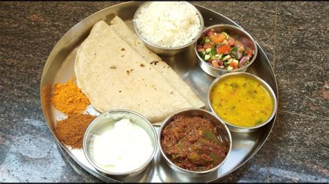 Simple Indian Veg Lunch Menusimple Northkarnataka Mini Thali By Riddhi