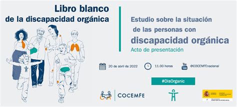 Presentaci N Del Libro Blanco De La Discapacidad Org Nica Cocemfe