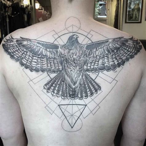 Eagle Back Tattoos