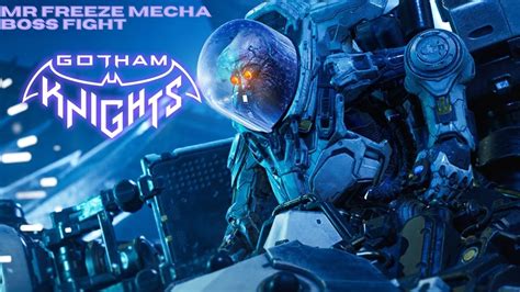 FR Gotham Knights Mr Freeze Mecha BOSS BATTLE COOP GAMEPLAY PS5