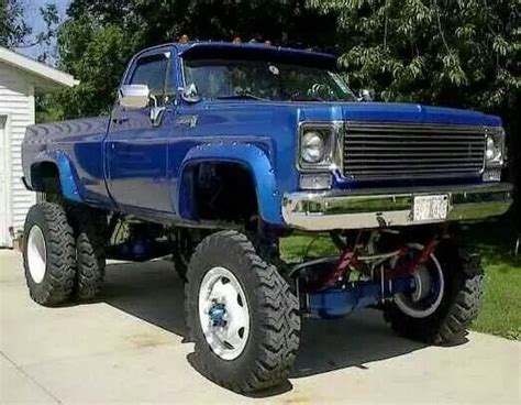 Blue Square Body Chevy Trucks For Sale Chevy Trucks Lifted Chevy Trucks