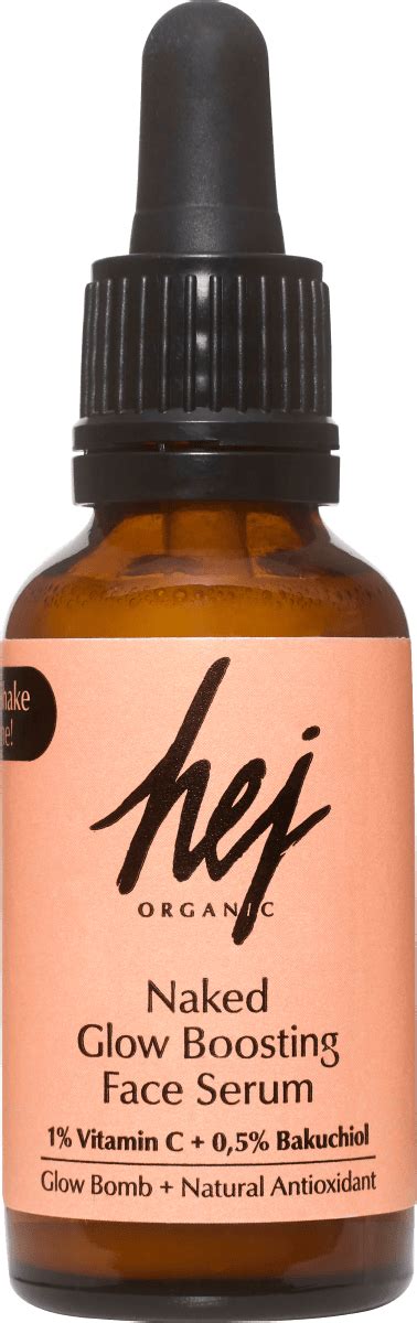 Hej Organic Siero Viso Naked Glow Boosting Ml Dm Italia