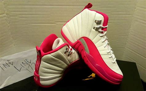 Air Jordan 12 GS White Dynamic Pink Release Date - Sneaker Bar Detroit