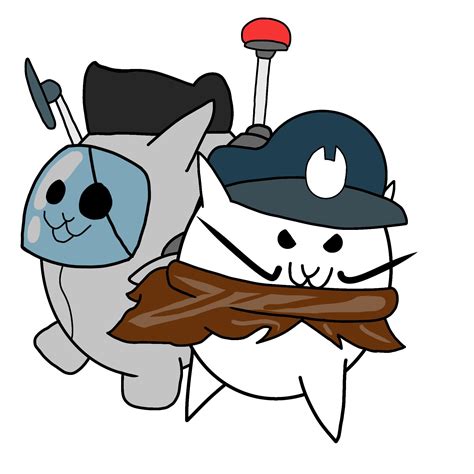 [Fan-Made] dynamic duo in iron legion eye patch and mustache : r/battlecats