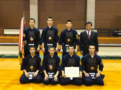 男子剣道部が第20回宮崎県高校選抜剣道大会にて優勝しました 日章学園高等学校 オフィシャルサイト