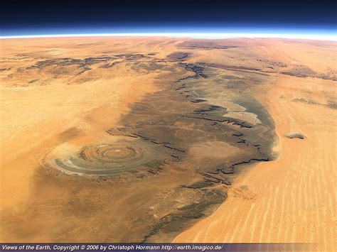 Richat Structure, Mauritania - Unusual Places