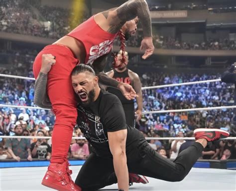 Brotherhood Betrayal Roman Reigns Solo Sikoa And The Usos Confront