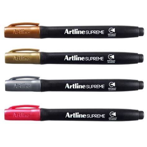 Artline Supreme Permanent Marker Bronze Shopee Philippines