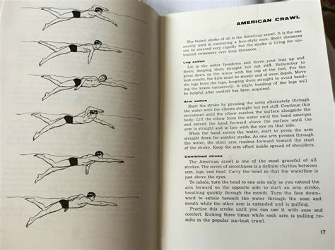 1975 C1960 Swimming Merit Badge Series Boy Scouts Of America Bsa Worksheets Library