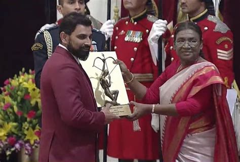 National Sports Awards Mohammed Shami Sunil Kumar Other Athletes