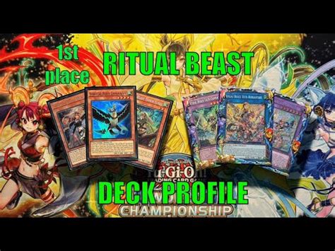 1st Place Ritual Beast Deck Profile 2024 Post BLTR No ColosSUS YouTube