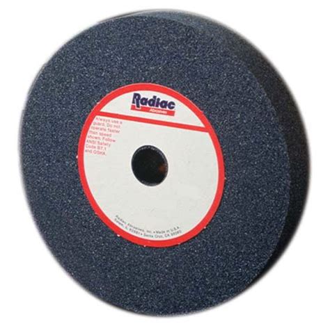 Radiac 7 8 12 Diameter Aluminum Oxide Bench Grinding Wheels Penn Tool Co Inc