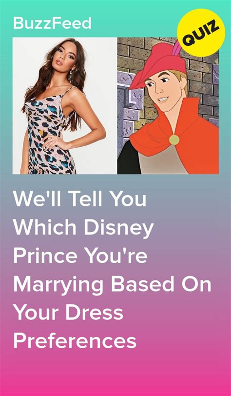 We Ll Tell You Which Disney Prince You Ll Marry Based On Your Dress Preferences Disney Princes