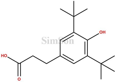 3 5 Di Tert Butyl 4 Hydroxyphenylpropionic Acid CAS No 20170 32 5