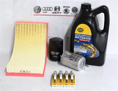 Kit Afinación Golf Jetta A4 Beetle 2 0 Hella 15w40 Platino Meses sin