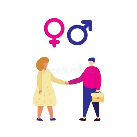 Gender Icon Sex Vector Symbol Female And Male Sign Stock Vector Illustration Of Flat Unisex