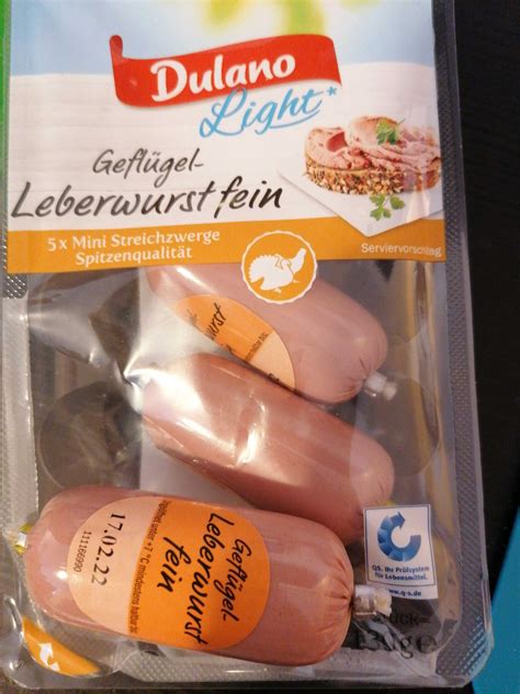 Gefl Gel Leberwurst Fein Dulano G