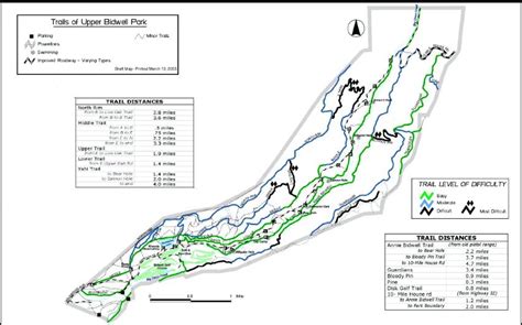 Bidwell Park Map North Rim Adventure Sports Chico Ca