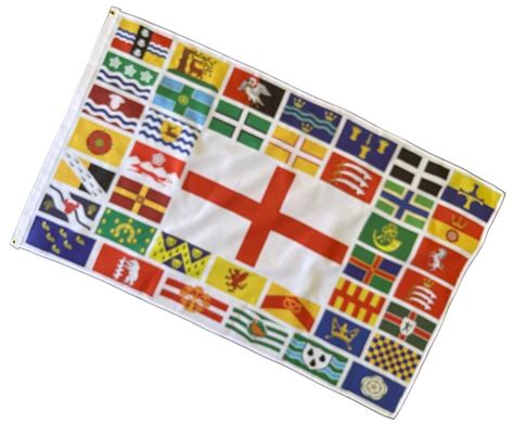 English Counties Flag England Flag 150 X 90 Cm St Georges Day Ebay