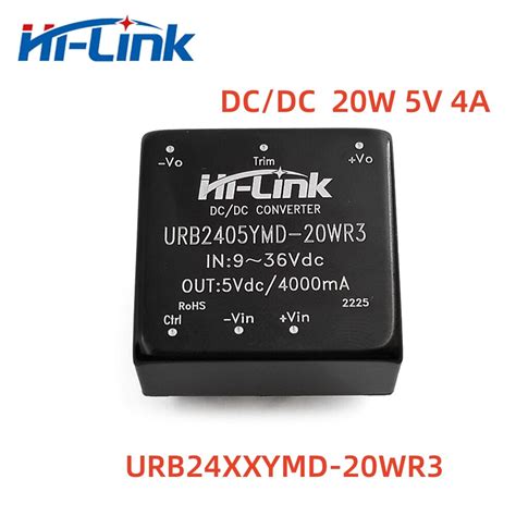 HiLink 20W 5V 12V 24V URB24xxYMD 20WR3 DC DC Power Converter Supply 9