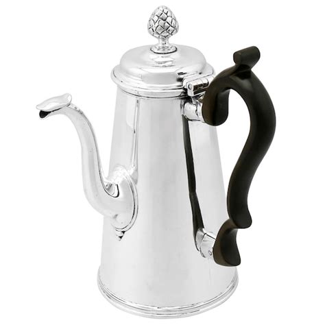 Silver Coffee Pot Etsy