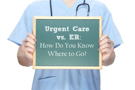 Urgent Care Vs Er How Do You Know Where To Go Pretty Opinionated