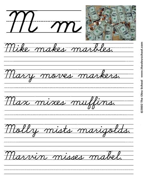 Handwriting Worksheets Custom