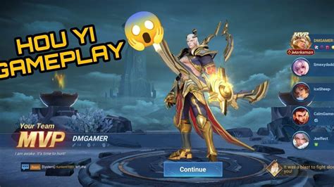 Honor Of Kings Hok Hou Yi Gameplay Marskman Youtube