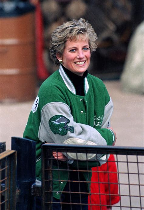 Why Princess Diana Had a Philadelphia Eagles Varsity Jacket