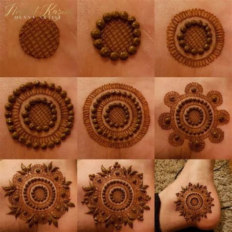 Mehndi Designs Step By Step Tutorial 4 K4 Fashion