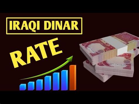 Iraqi Dinar Rate Dollar Vs Dinar Iraqi Dinar Exchange