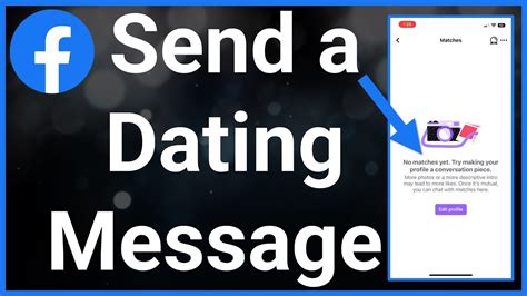 How To Message Someone On Facebook Dating Youtube