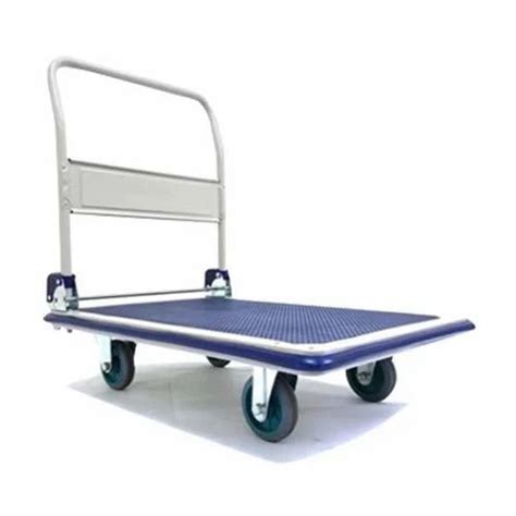 Mild Steel Foldable Platform Trolley Load Capacity Kg For