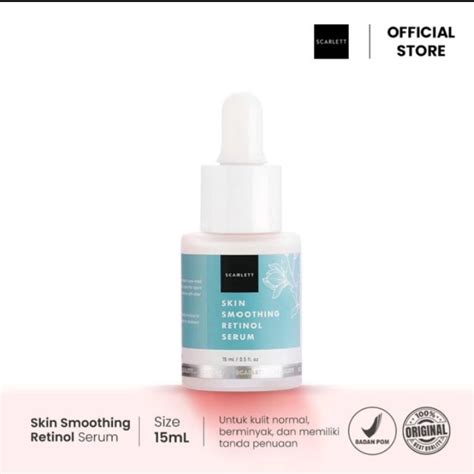 Jual Scarlett Scarlet Whitening Skin Smoothing Retinol Serum Size Ml