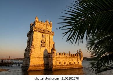 Torre De Belem Belem Tower Sunset Stock Photo 2108282678 | Shutterstock