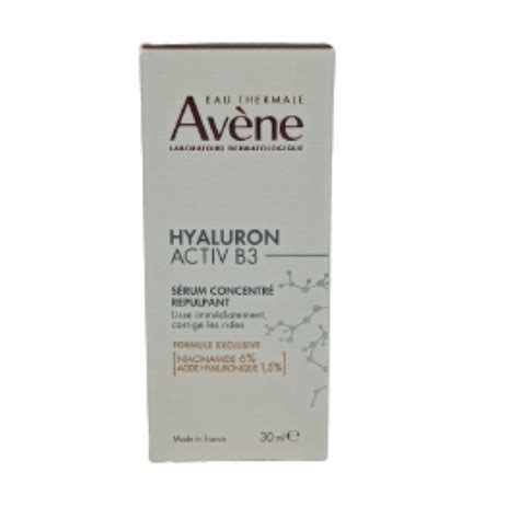 Avene Hyaluron Activ B3 Serum Concentré Repulpant Flacon 30 Ml