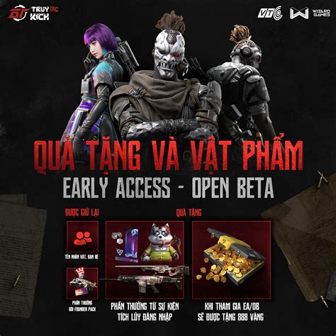 Bùng nổ Early Access Open Beta của Truy Kích PC Nhận vũ khí vĩnh