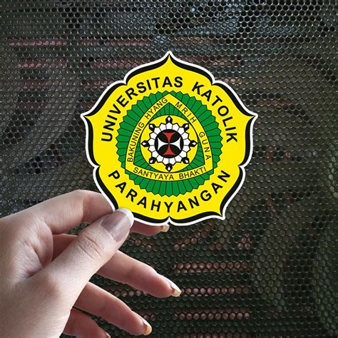 Jual Sticker Decal Vinyl Tahan Air Universitas Katolik Parahyangan