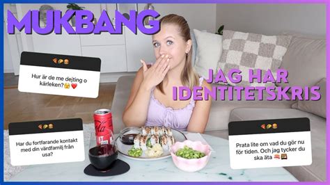 Mukbang Jag Har Identitetskris Youtube