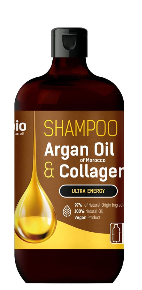 Bio Naturell Sampon Argan Oil Of Morocco Collagen Pentru Toate