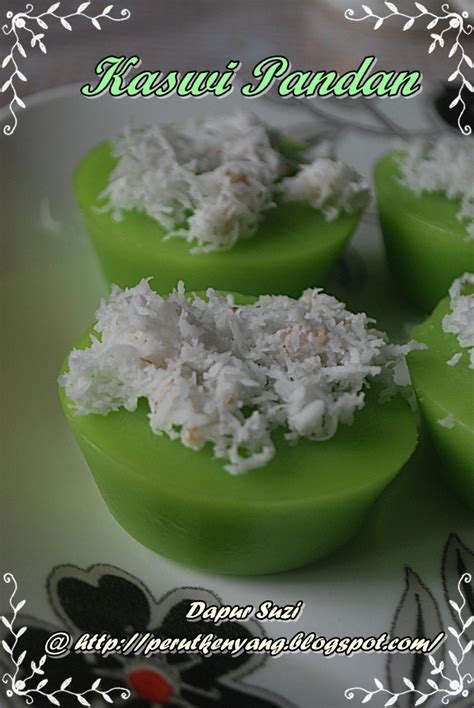 Dapur Suzi: Kuih Kaswi Pandan dan Kaswi Blackmore