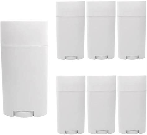 Amazon Minsily Pack Ml White Empty Deodorant Container Oval