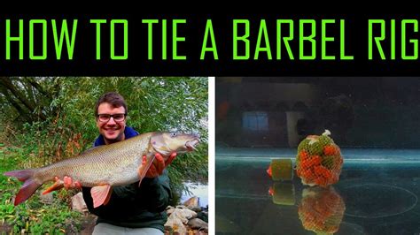 How To Tiea Simple And Effective Barbel Rig Youtube